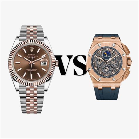 is audemars piguet more expensive than rolex|rolex vs ap.